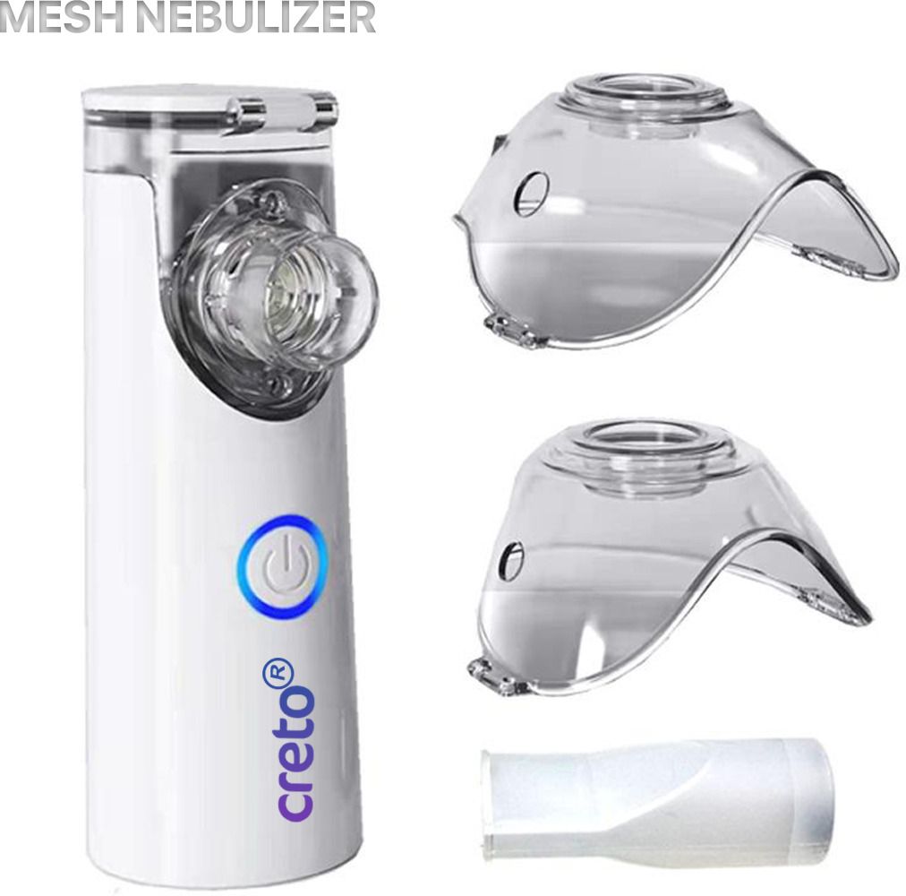 CRETO SY308 White Nebulizer Compact Fine Atomizer with Dual Power Support Nebulizer-image-47