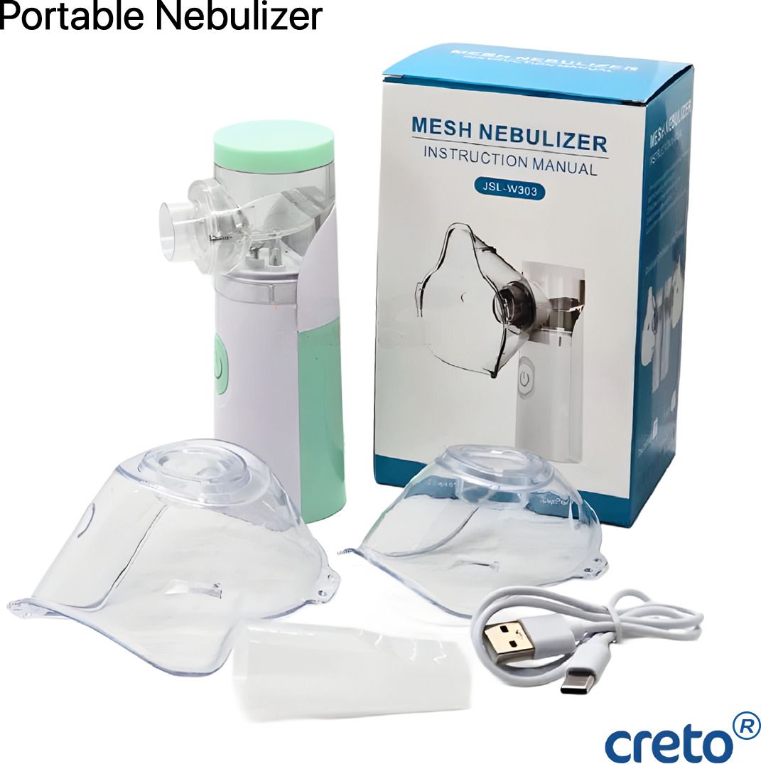CRETO [JSL-W303 Portable Nebulizer Machine for Adult & Kids] Nebulizer-image-20