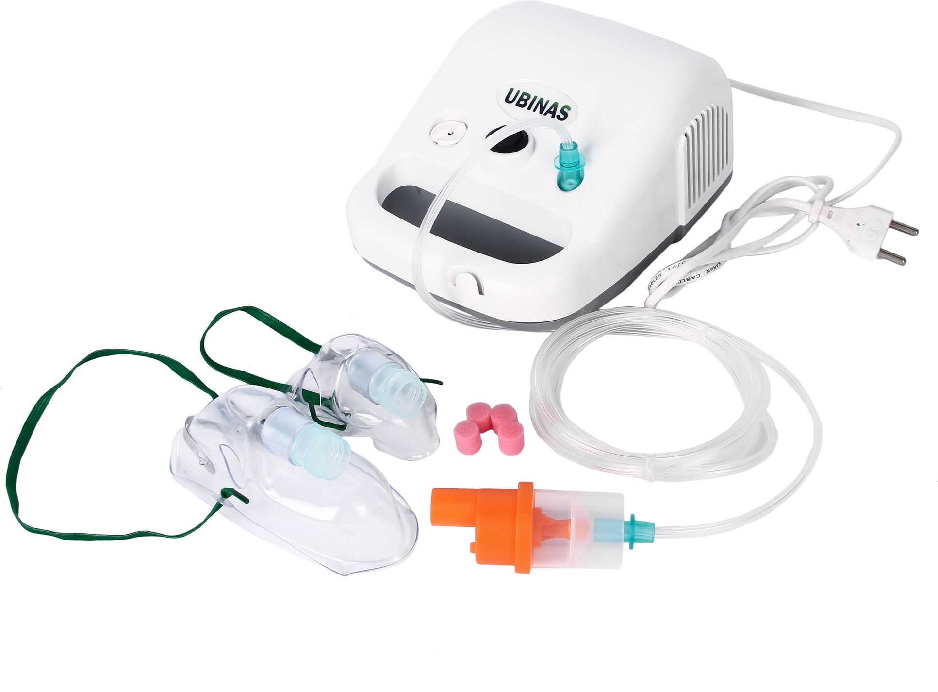 Ubinas Handel Compressor Complete Kit with Child and Adult Mask Nebulizer Nebulizer-image-37