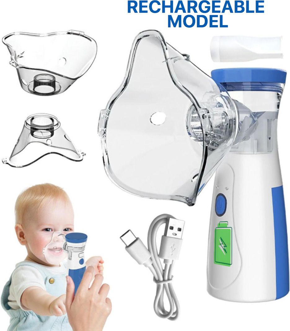 OYD Portable Nebulizer with Lithium Ion Battery and Silent Mist Technology Nebulizer-picture-25