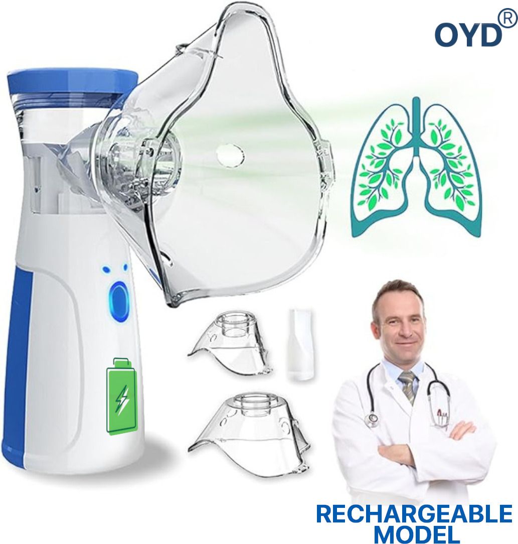 OYD Rechargeable Mesh Nebulizer with Lithium Ion Battery and Silent Use Nebulizer-picture-43