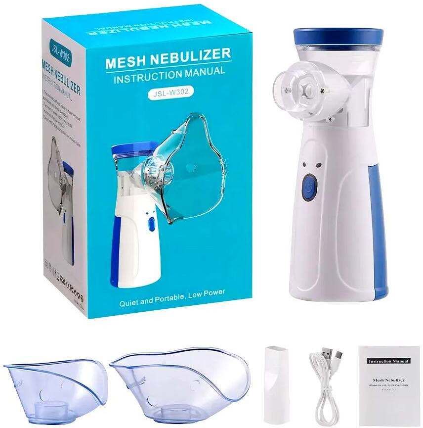 CROSSVEDIC Portable Mesh Nebulizer Machine for Adults & Kids Nebulizer-image-31