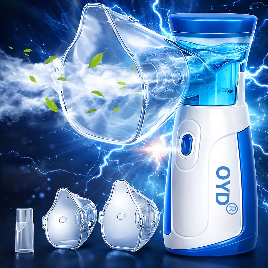 OYD JSL_302 Mesh Nebulizer for Adults & Kids, Handheld Device Mesh Nebulizer-picture-19