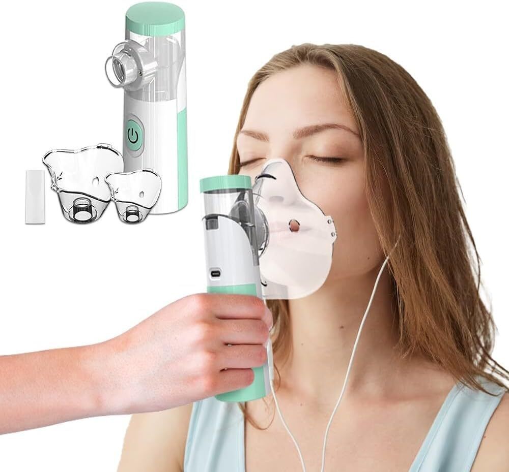 HEALBIRD Handheld Mini Mesh Nebulizer for Adults & Kids [USB & Battery operated] Nebulizer-image-47