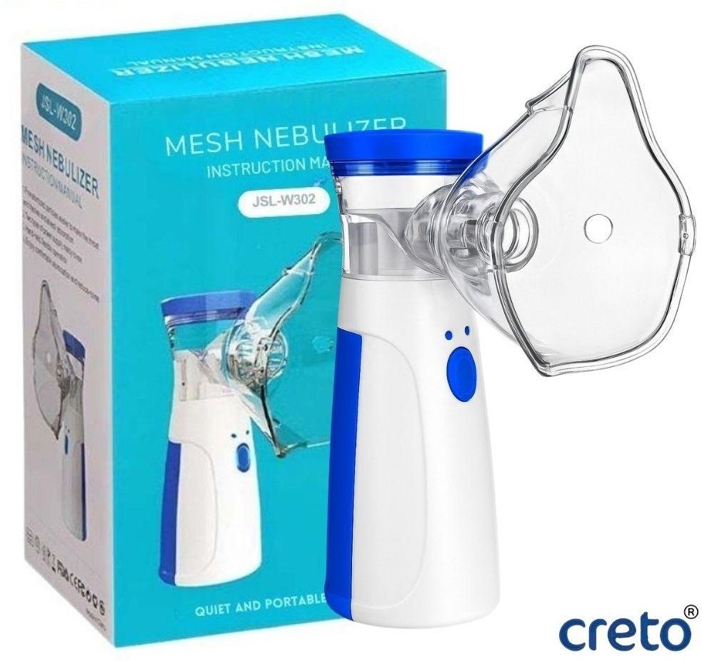 CRETO JSL-W302 Portable Handheld Mesh Nebulizer Device for Adults and Kids- Nebulizer-picture-14