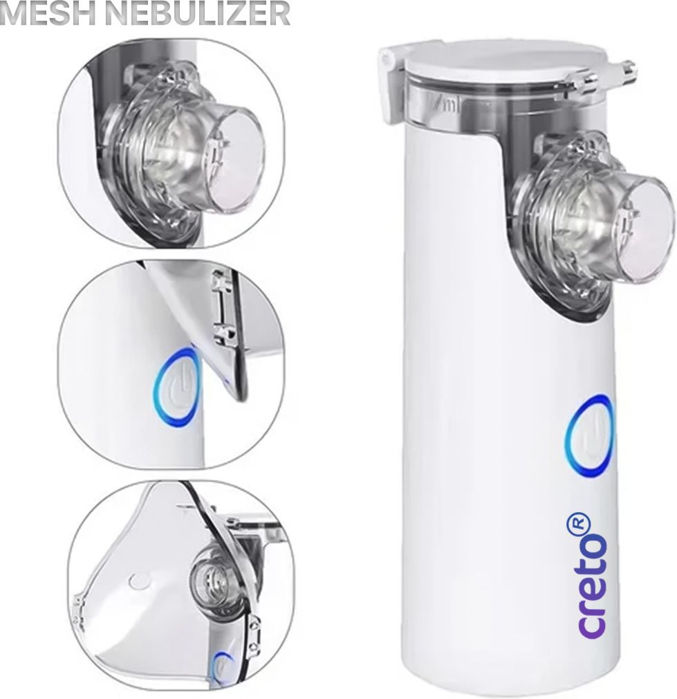CRETO SY308 White Nebulizer USB Type-C Plug and Play Fine Mist Device Nebulizer-image-41