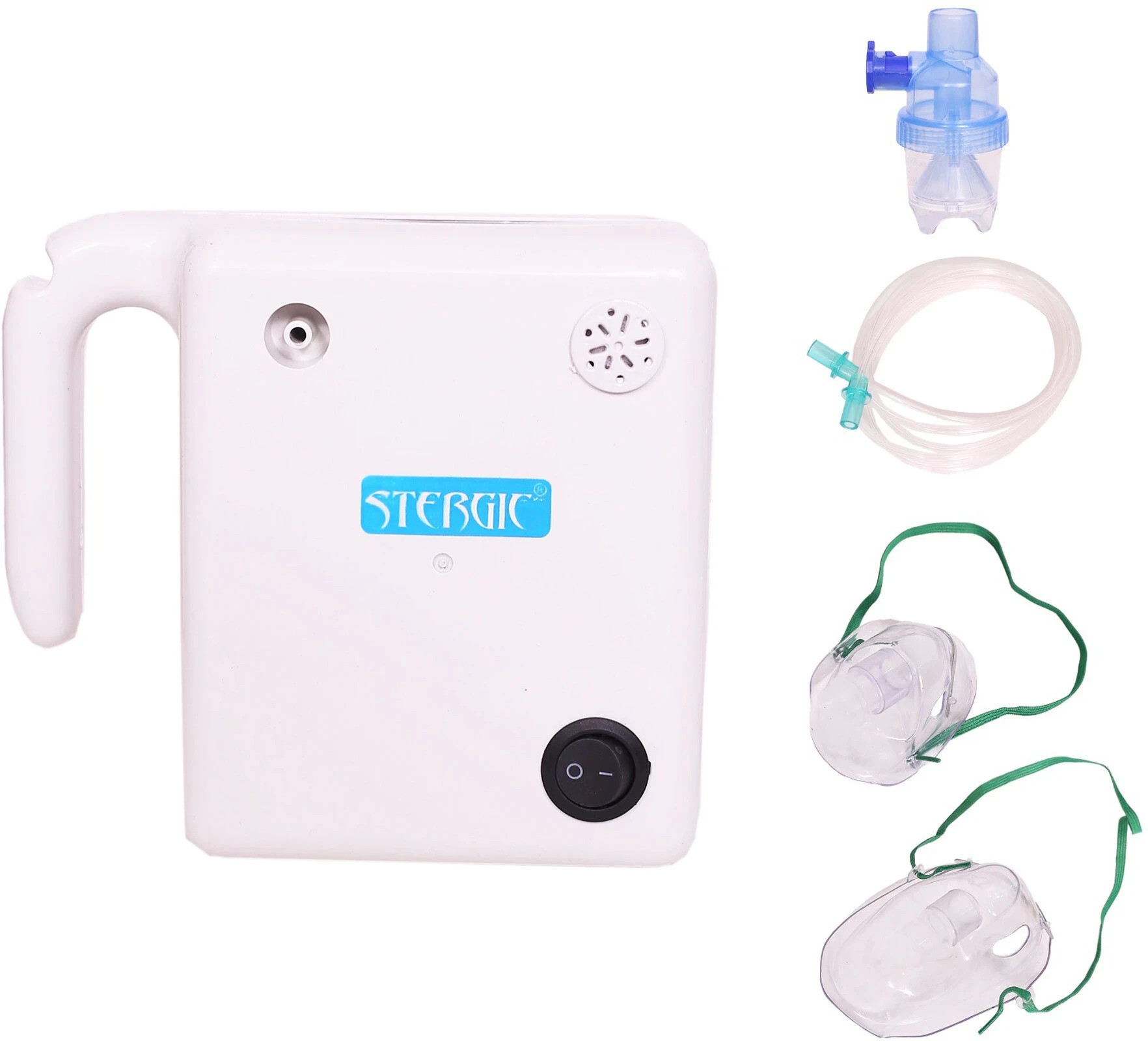 STERGIC Lumia-EC Piston Compressor Nebulizer with Adjustable Flow Medicine Chamber, Nebulizer image 1