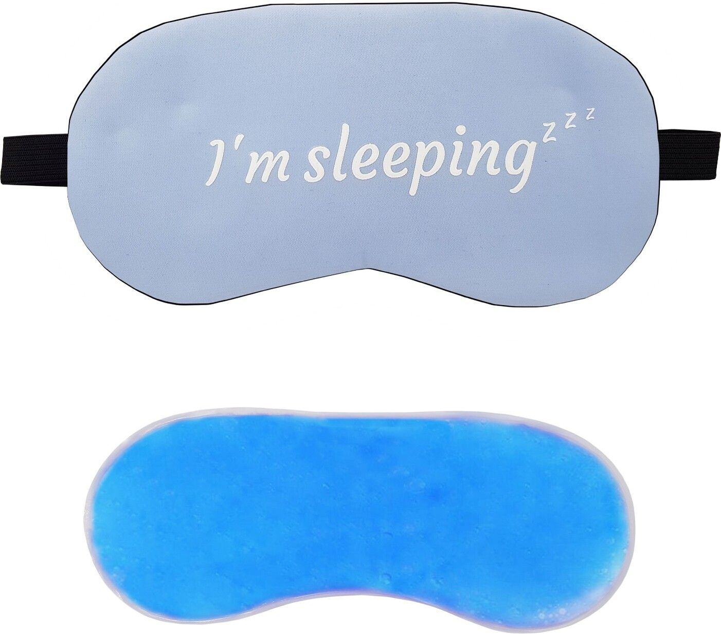 jenna Sleeping Eye Shade Mask Cover for Insomnia, Meditation, Puffy Eyes and Dark Circles Sleeping Blue With Gel-picture-26