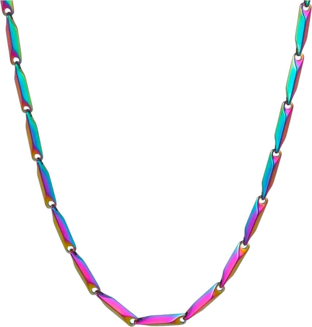 shree ju Stylish Rice Seed Design Multi Chain For Men Boys Women Unisex Sterling Silver Plated Stainless Steel Chain-picture-25