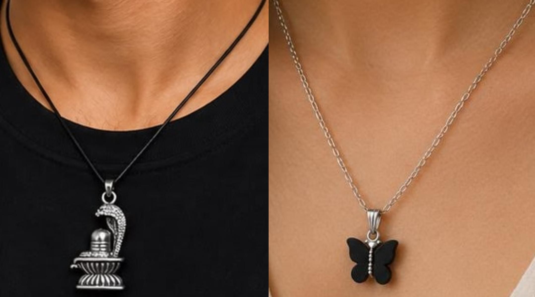 ricky collection Elegant Versatile Pendant Necklace Metal Necklace-picture-33