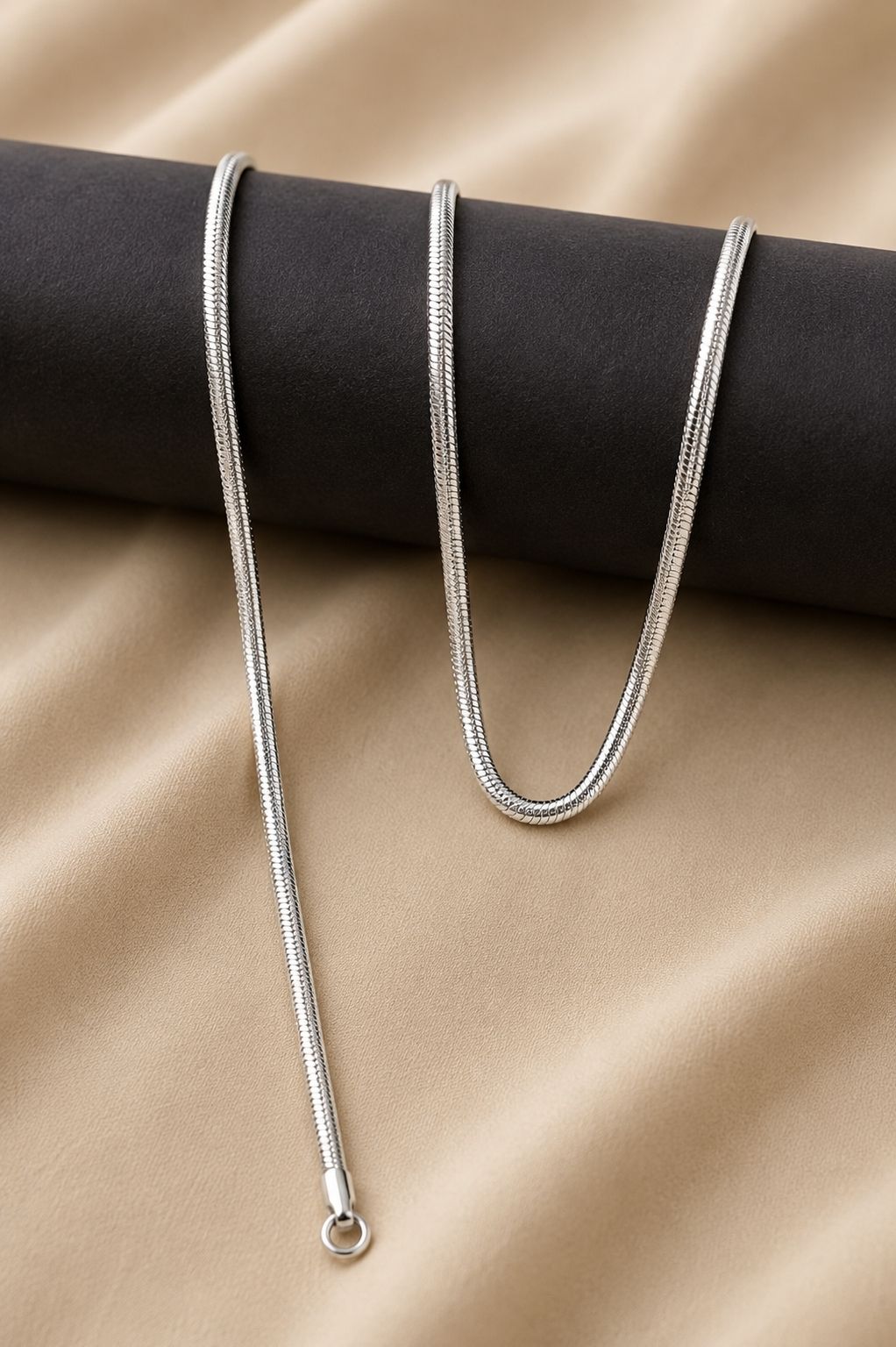 aanyacrystal stainless steel, lustrous shine. Sterling Silver Plated Sterling Silver Chain-picture-13