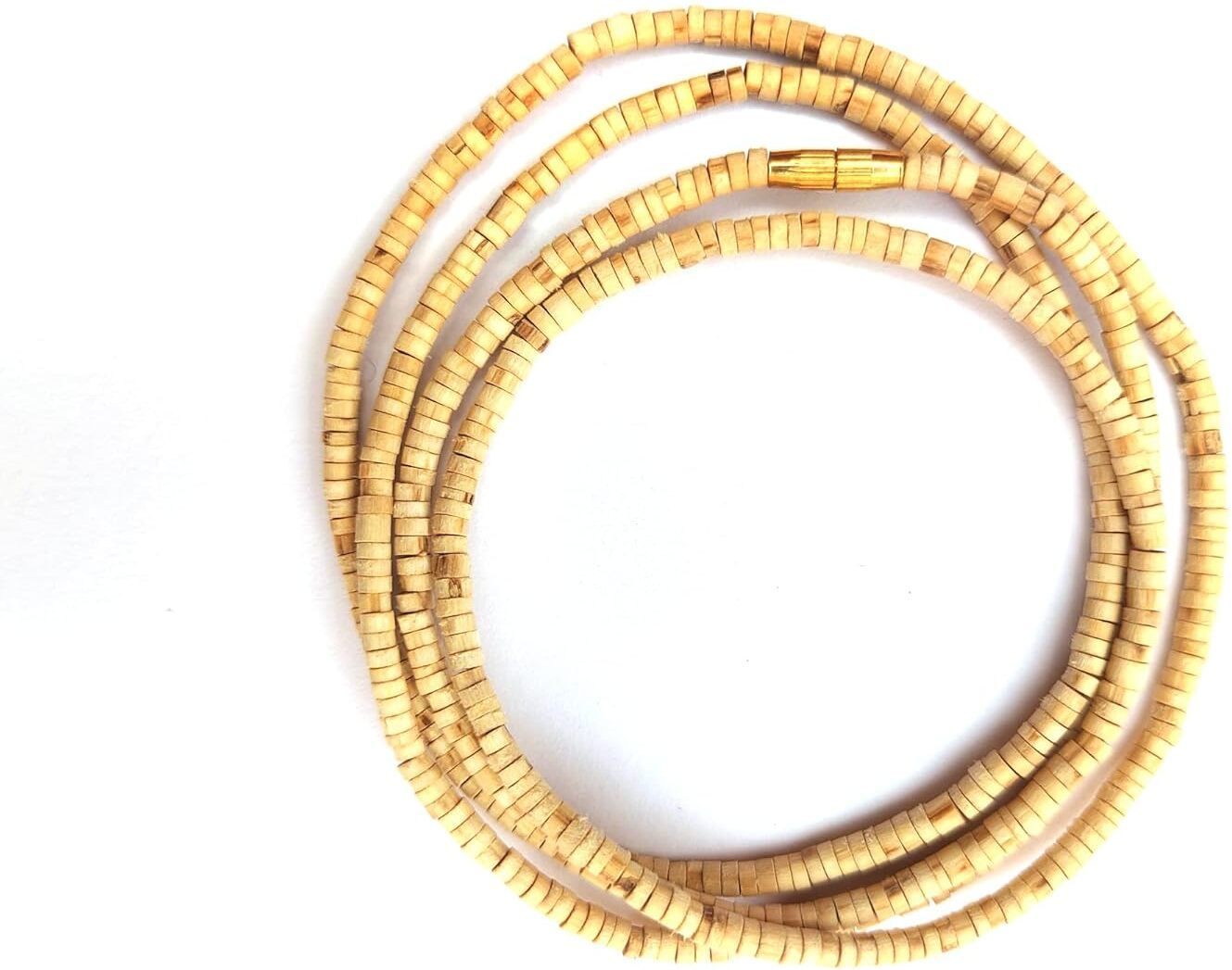 Original Tulsi Kanthi Mala, Two Round, Simple Tulsi Mala, from Vrindavan, Wood Chain-image-38