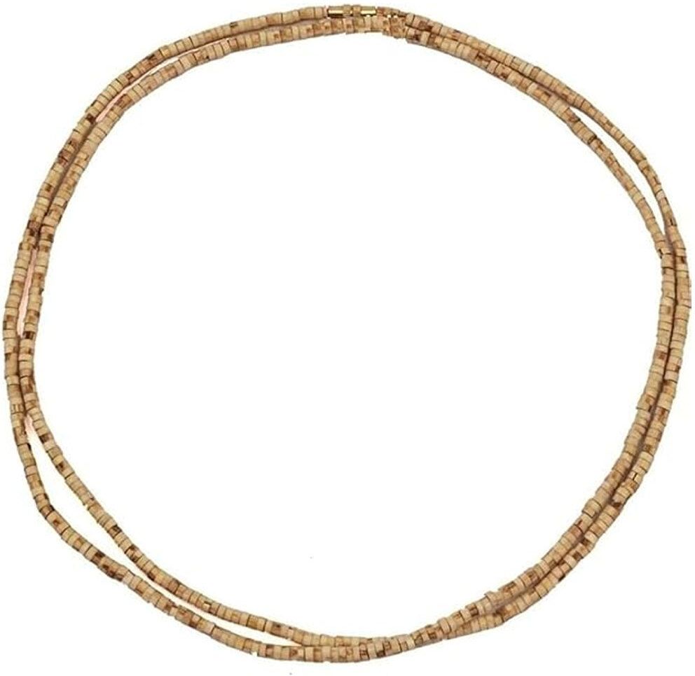 sugandhim astro Original Vrindavan Tulsi Kanthi Mala (Patli) – Two Round Wood Chain-picture-16