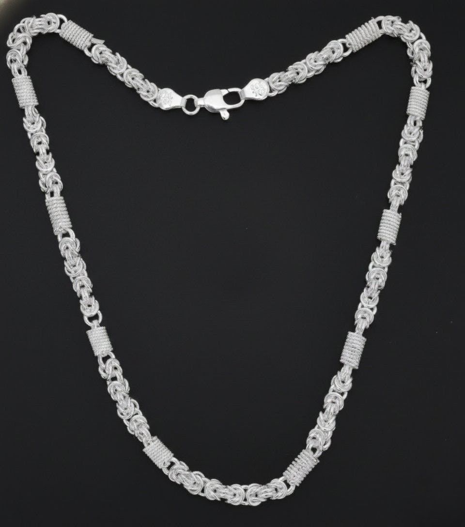 gvlv Silverplated silvercoated silver polish silver look stylish trendy fashion chain Silver Plated Alloy Chain-picture-14
