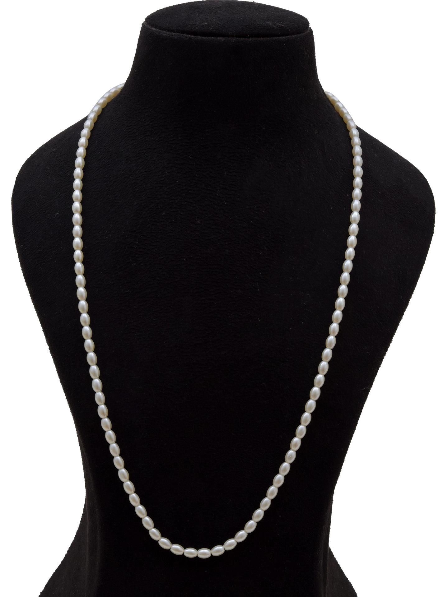 giacomo Spiritual powers Energised Anxiety,Stress, Good Luck Protection Long Moti Mala Pearl Mother of Pearl Layered-picture-26