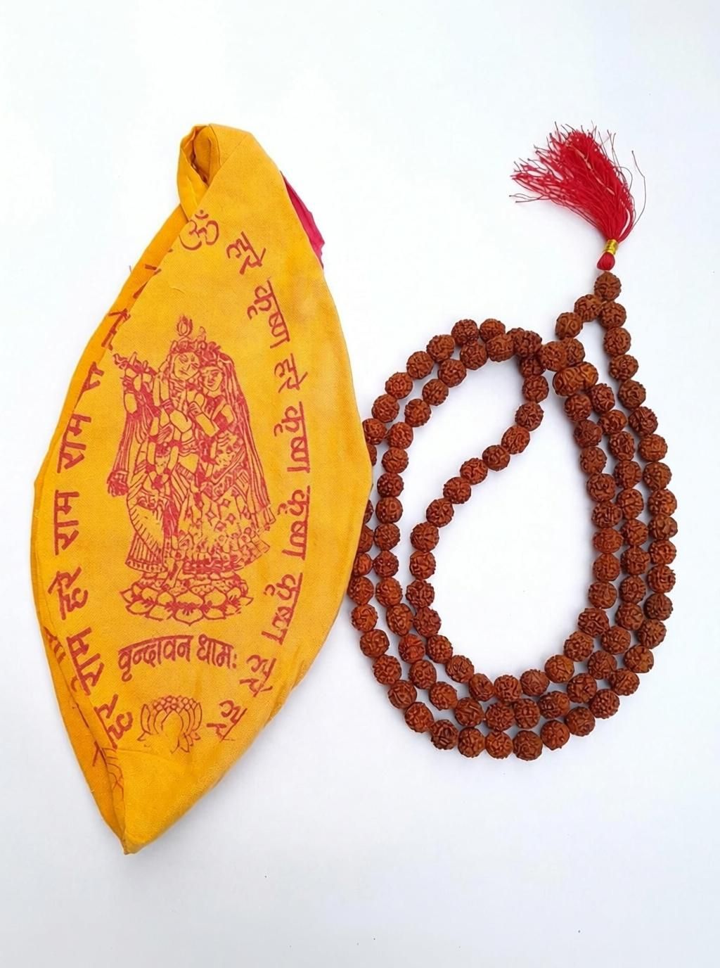 aknaturals Rudraksha Mala for Men Original 108 Beads | Rudraksha Mala for Women Wood Chain-picture-25