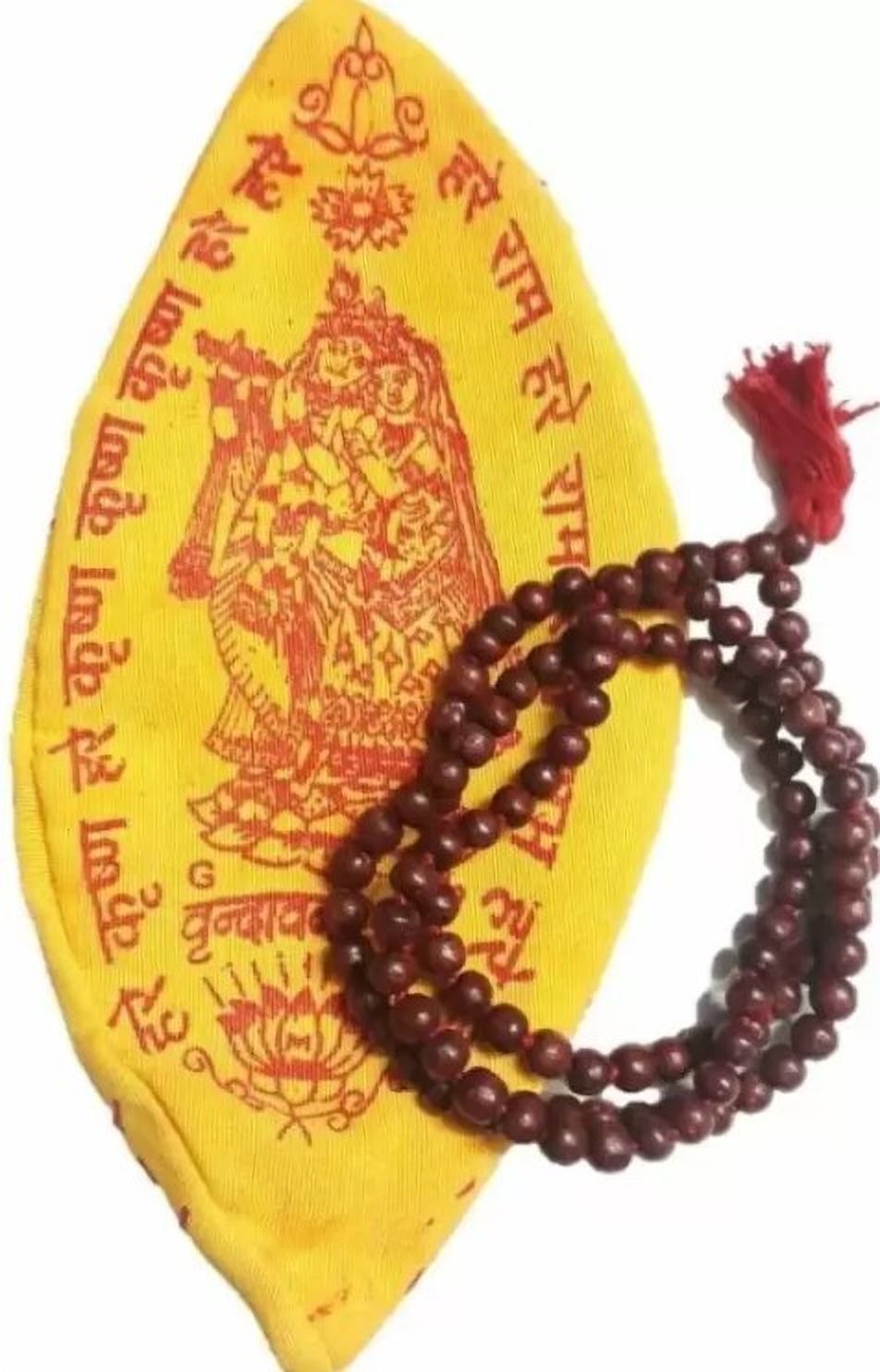 aknaturals Fashion Original Chandan Mala 108 Beads for Jaap & Wearing Wood Chain-picture-26
