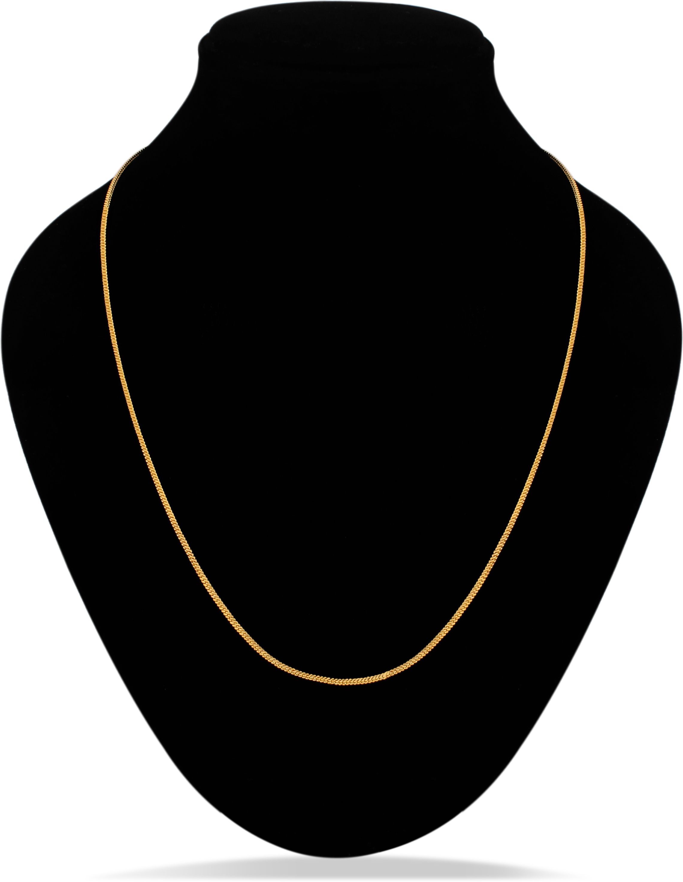 thrillz Golden Gold Necklace Artificial Jewellery Chain for Women Girls Stylish Fancy Design 22 Inches Gold-plated Plated Brass Chain-picture-16