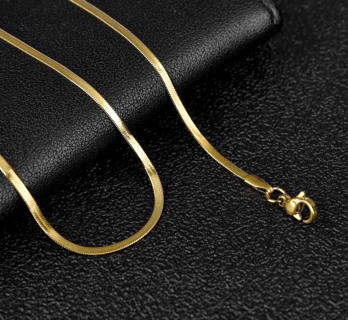 Mens Fashion Jewellery Valentine Stylish Titanium Long chains Casual Gold-plated Plated Copper, Stainless Steel Chain