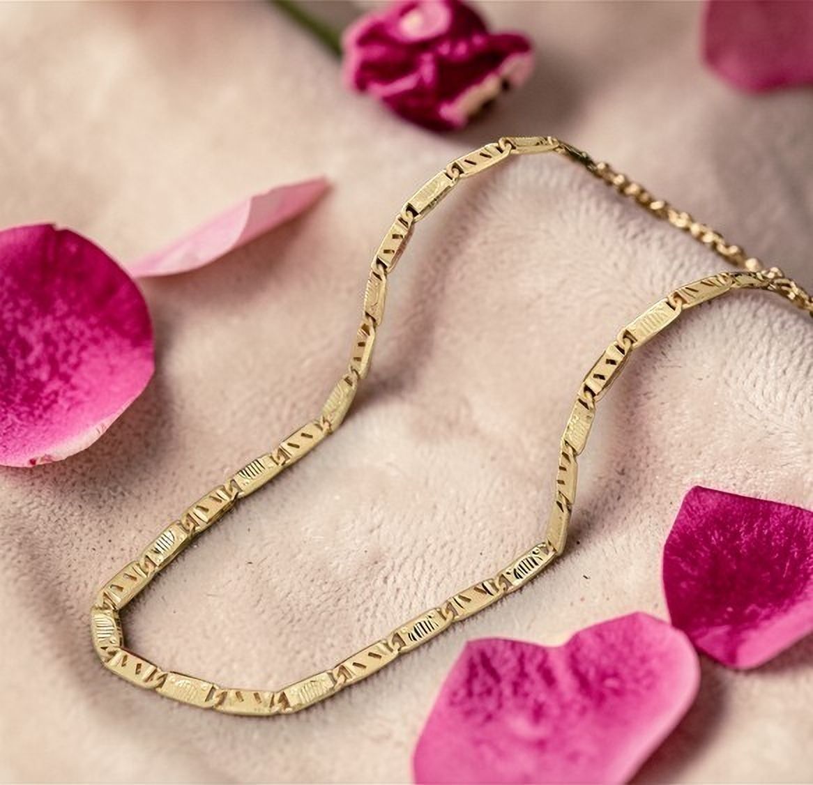 nadagapa 1 gram Stylish Heavy Golden Neck Men Chain “20” Inches Gold-plated Chain Gold-plated Plated Copper Chain-picture-22