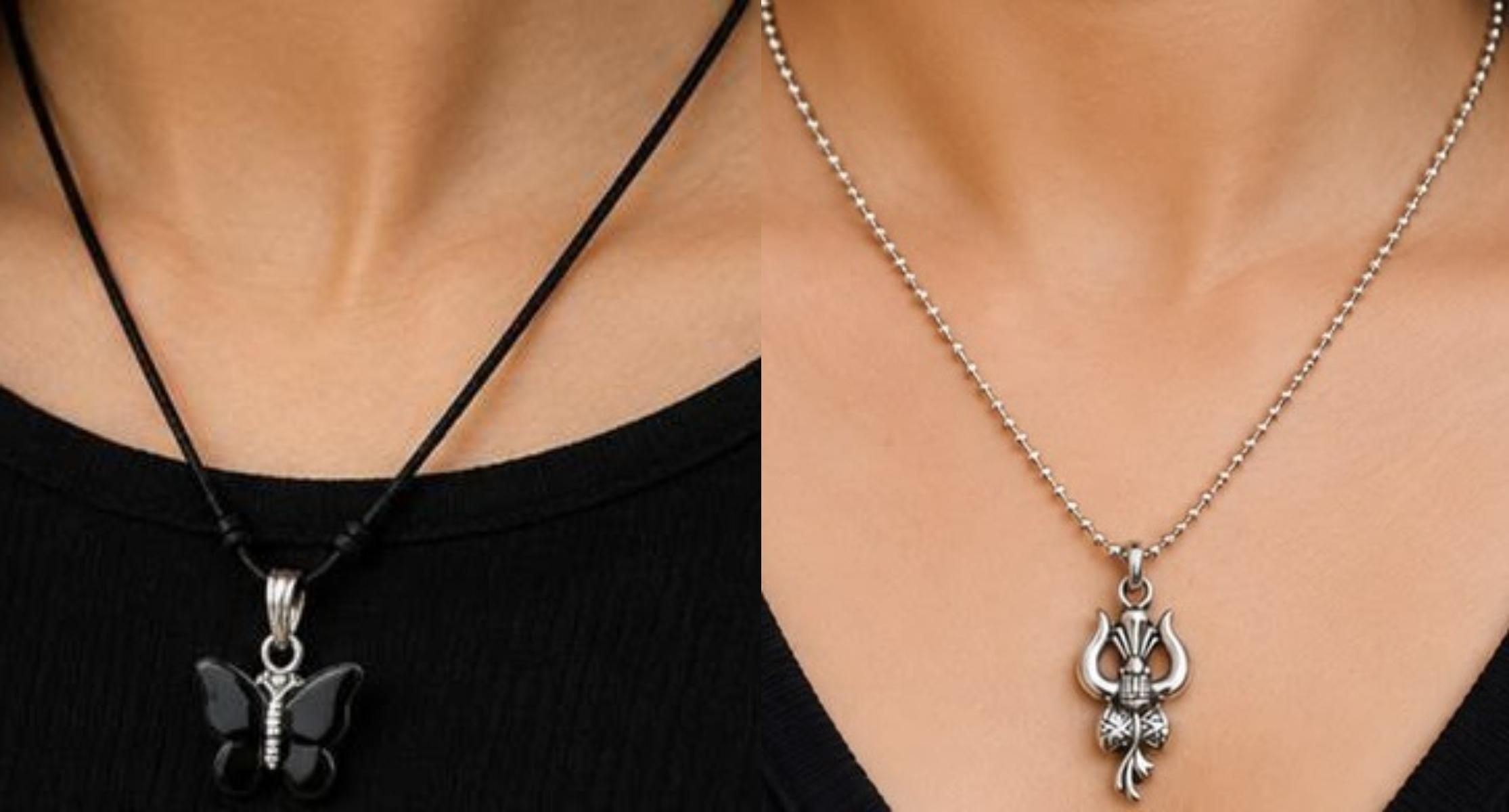 ricky collection Elegant Versatile Pendant Necklace Metal Necklace-picture-23