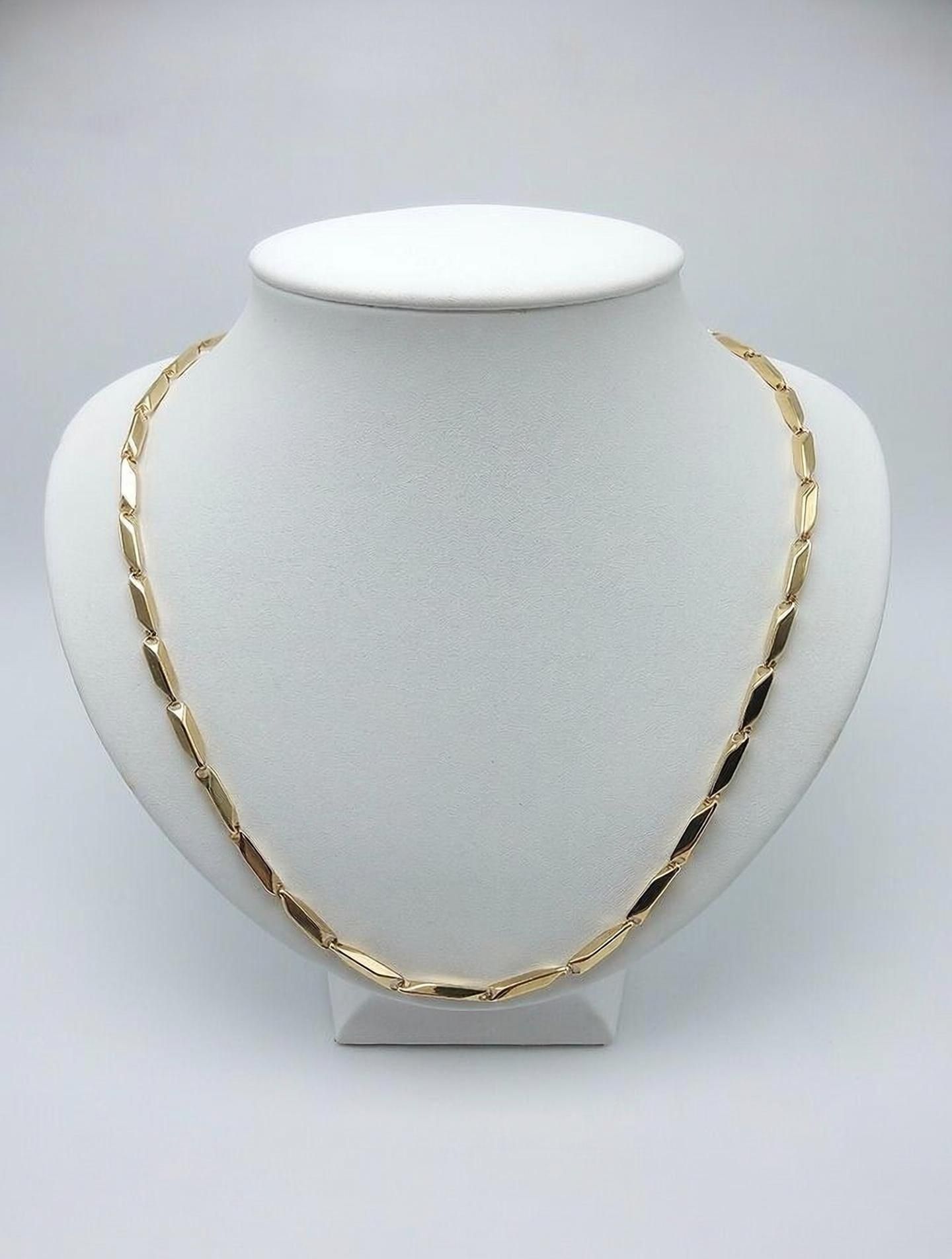 Elegant Gold plated Stainless Steel Chain for Men Gold-plated, Silver Plated Stainless Steel Chain-image-48