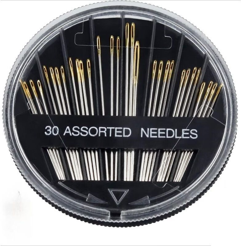 30 Hand Sewing Needles Set with Storage Case for Stitching and Repair Hand Sewing Needle-image-6