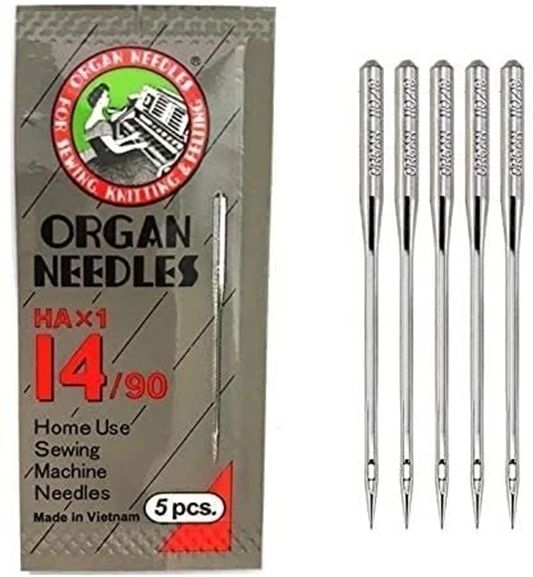 Sewing Machine Needles orgen (HA 14-16) 5+5 2 Packets HA 14/90 & HA 16/100 Machine Sewing Needle-image-43