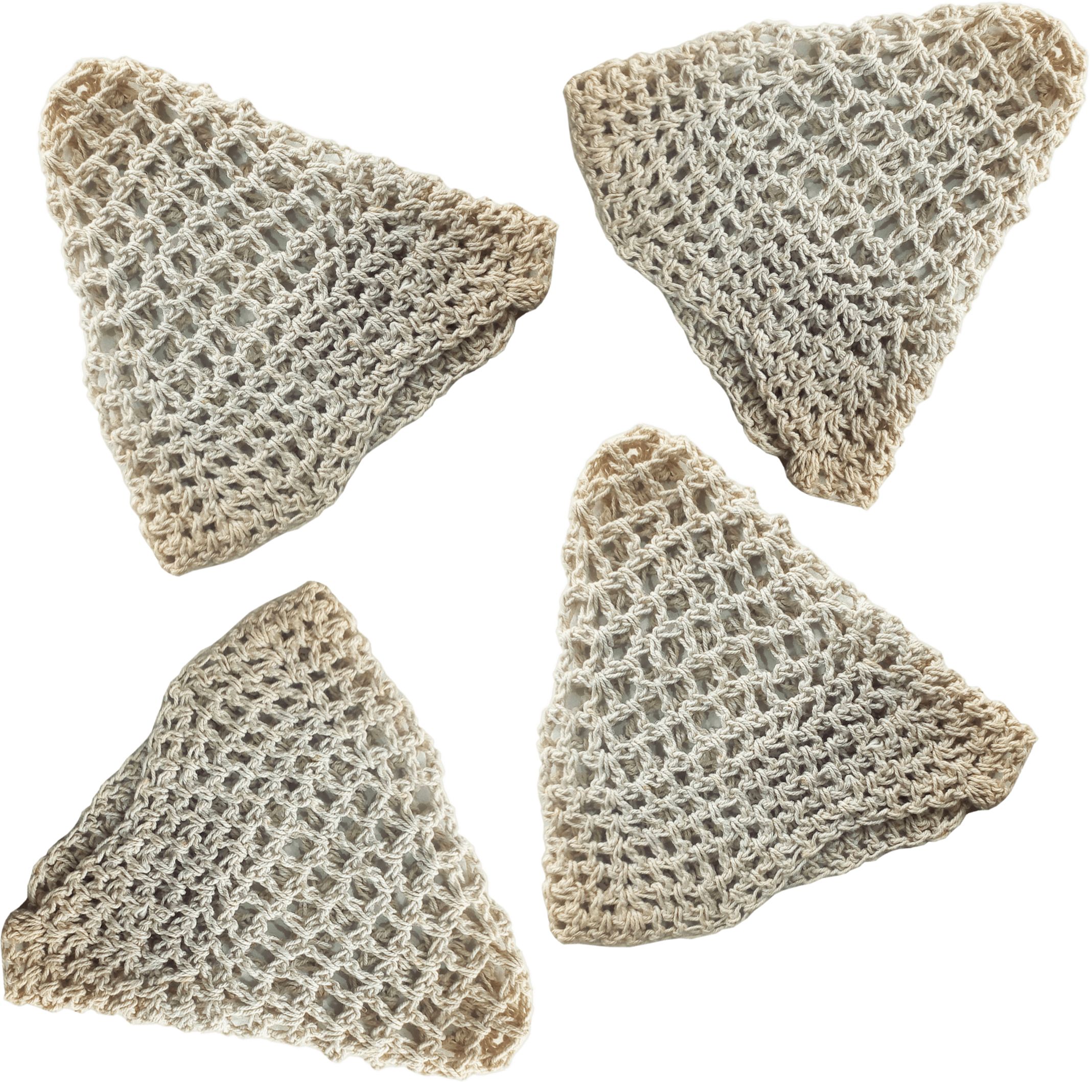 Carrom Board Pocket Net Standard size 4 Pieces Set. Carrom Net-image-6
