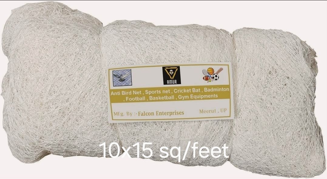 Anti Bird / Garden 10 Ft. x 15 Ft. ( 150 SQFt) HDPE Nylon For Balcony Hiking Net