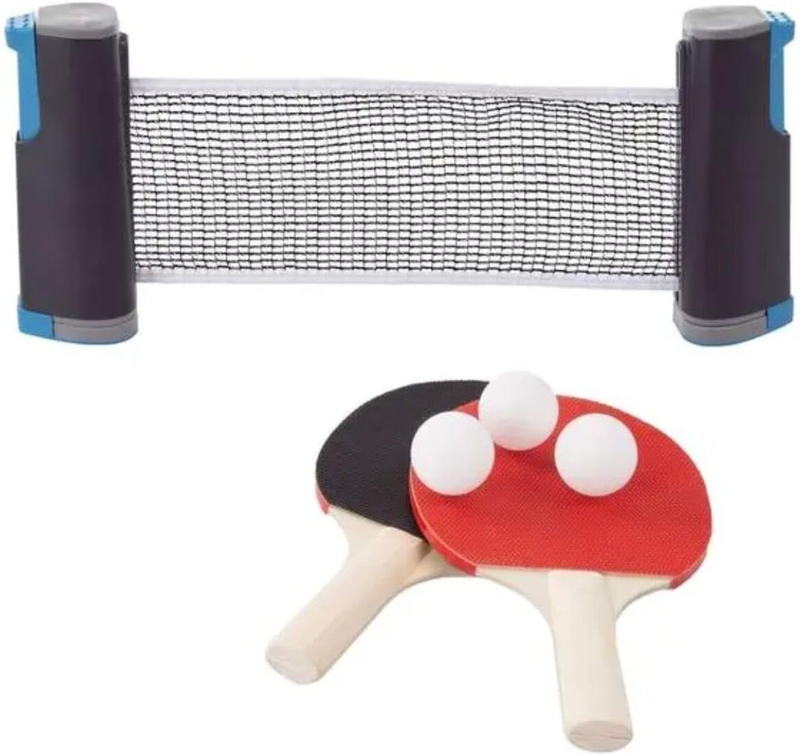 brijex Table Tennis Net Set 2 Meter with 2 Table Tennis Paddles & 3 Ping Pong Balls Table Tennis Net-picture-29