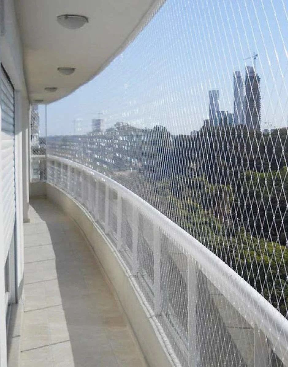 Multipurpose White Antibird and Safety Nets (6X8 ft) Camping Net