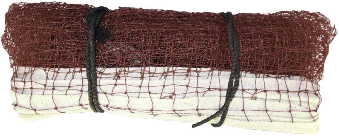 Badminton brown Net 4 side taping all side Badminton Net