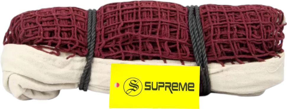 supreme Badminton Net Cotton (Heavy) For Tournament Qlty. (Pack Of 1) Badminton Net-picture-15