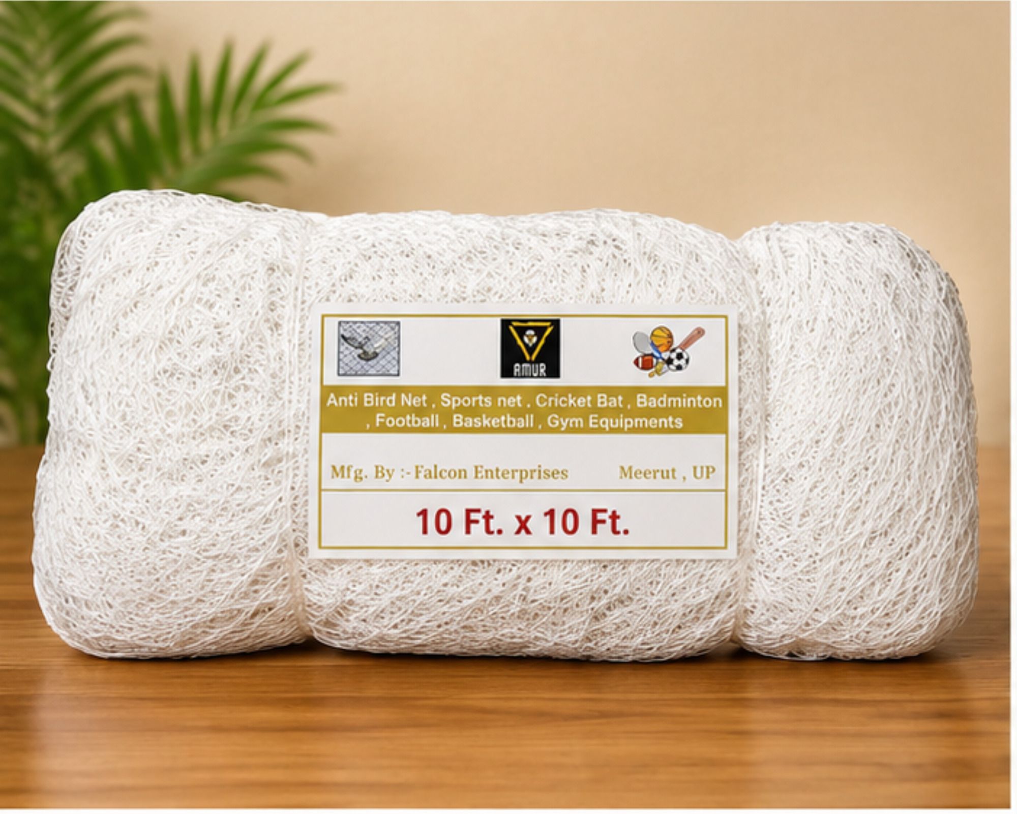 falcon 10 Ft. x 10 Ft. Multipurpose Nylon Net Camping Net-picture-9