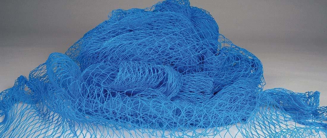UVStabilizedNylonPigeonNetBirdNetMonkeyNet8X10FeetBlueColor30Tags30Clamps1Blade Camping Net
