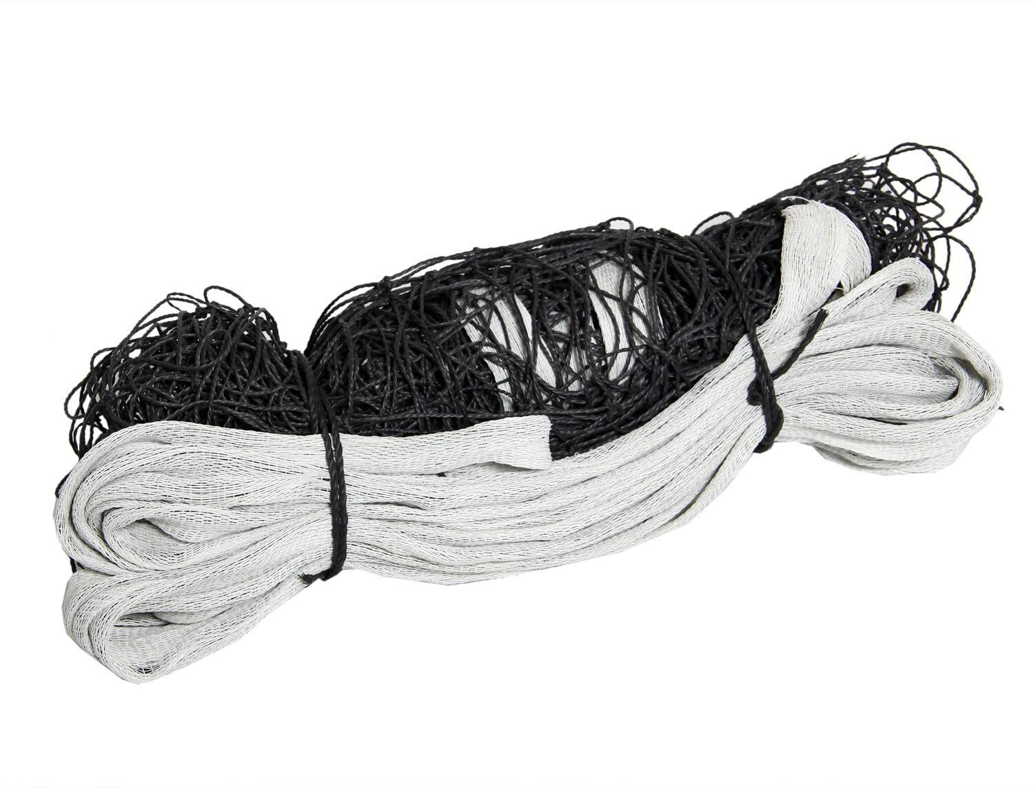 Volleyball Net, Nylon, 4 Side Tape, Black and White, Pack of 1 Volleyball Net-image-38