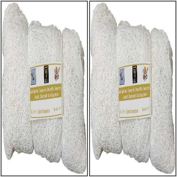 amur Anti Bird Net / Garden Net6Ft. x 8Ft. (48 SQ.Ft.) HDPE Nylon ( White Colour ) Hiking Net image 1