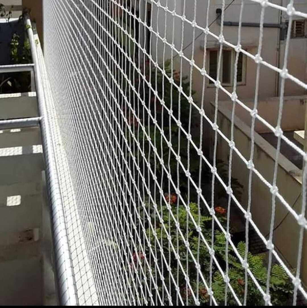 masportsnetco AntiBird Net / Pigeon Net 10FTX10FT Nylon Net For Balcony/ Camping Net-picture-0