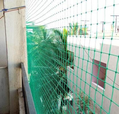 Anti Bird Net 10 Ft. x 6 Ft.(60 SQ.Ft.)Nylon Net For Balcony/ Camping Net-image-32