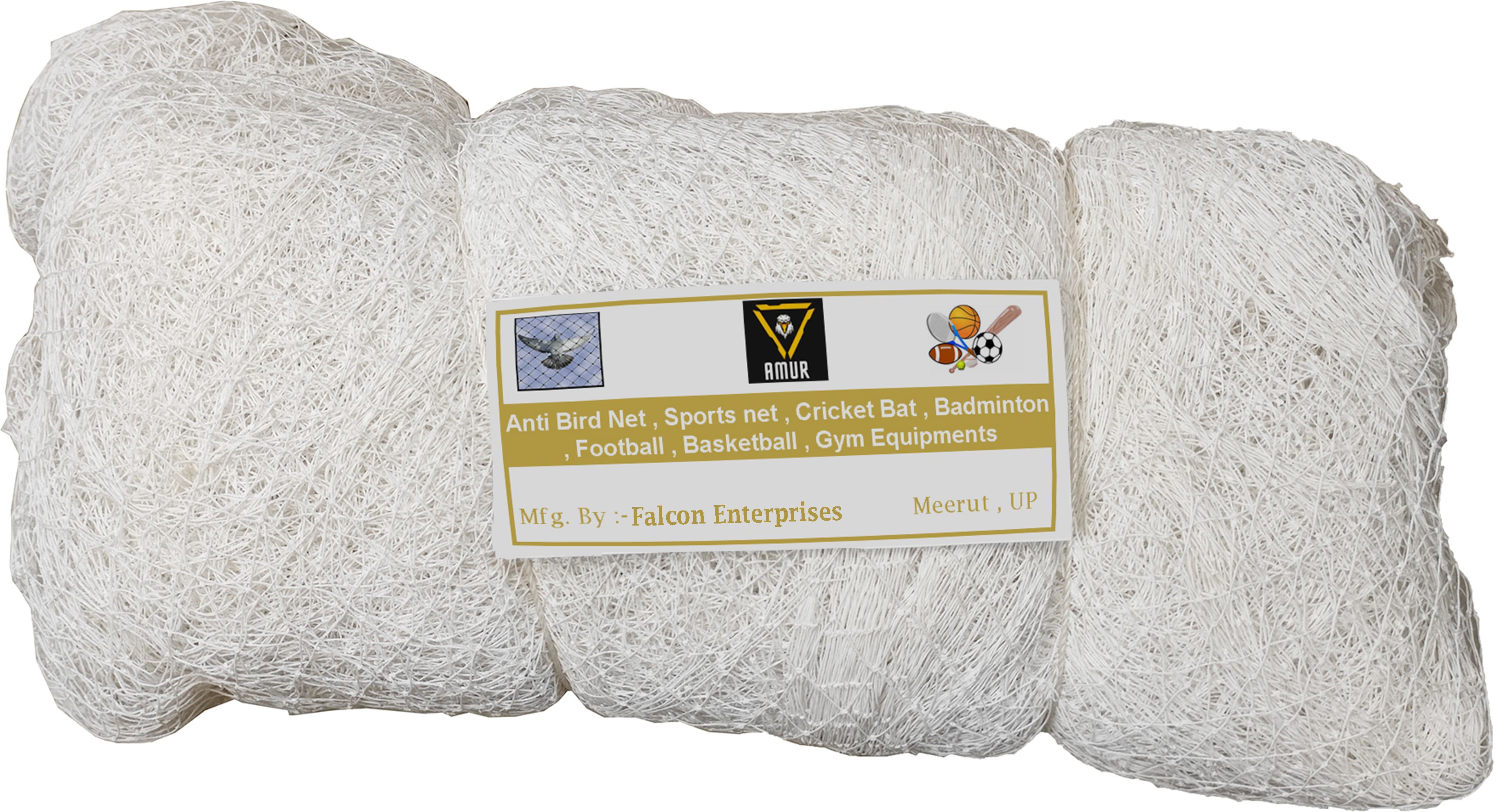 Anti Bird Net / Garden Net 8 Ft. x 8 Ft. ( 64 SQ.Ft.) HDPE Nylon Net For Balcony Hiking Net