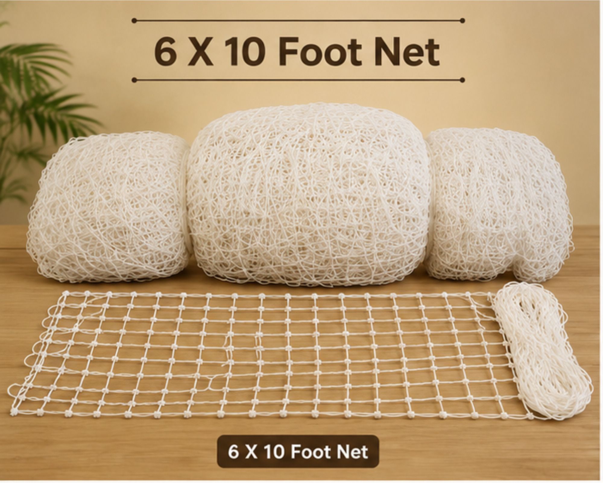 falcon Heavy Duty 6x10 Ft White Net Camping Net-picture-26