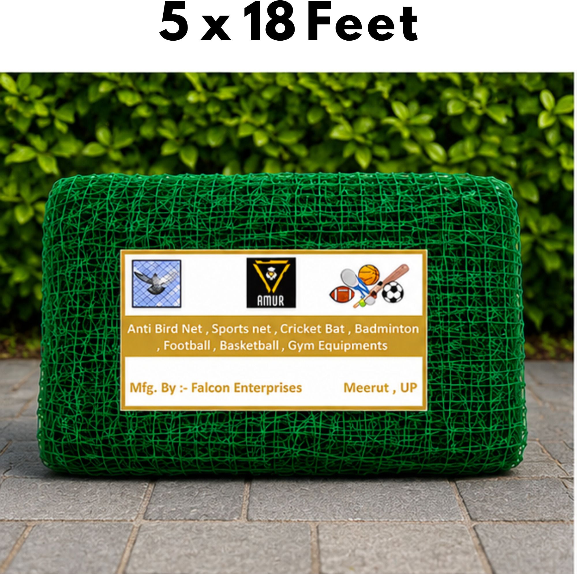 falcon Durable Square Mesh Net 5 x 18 Feet Camping Net-picture-27