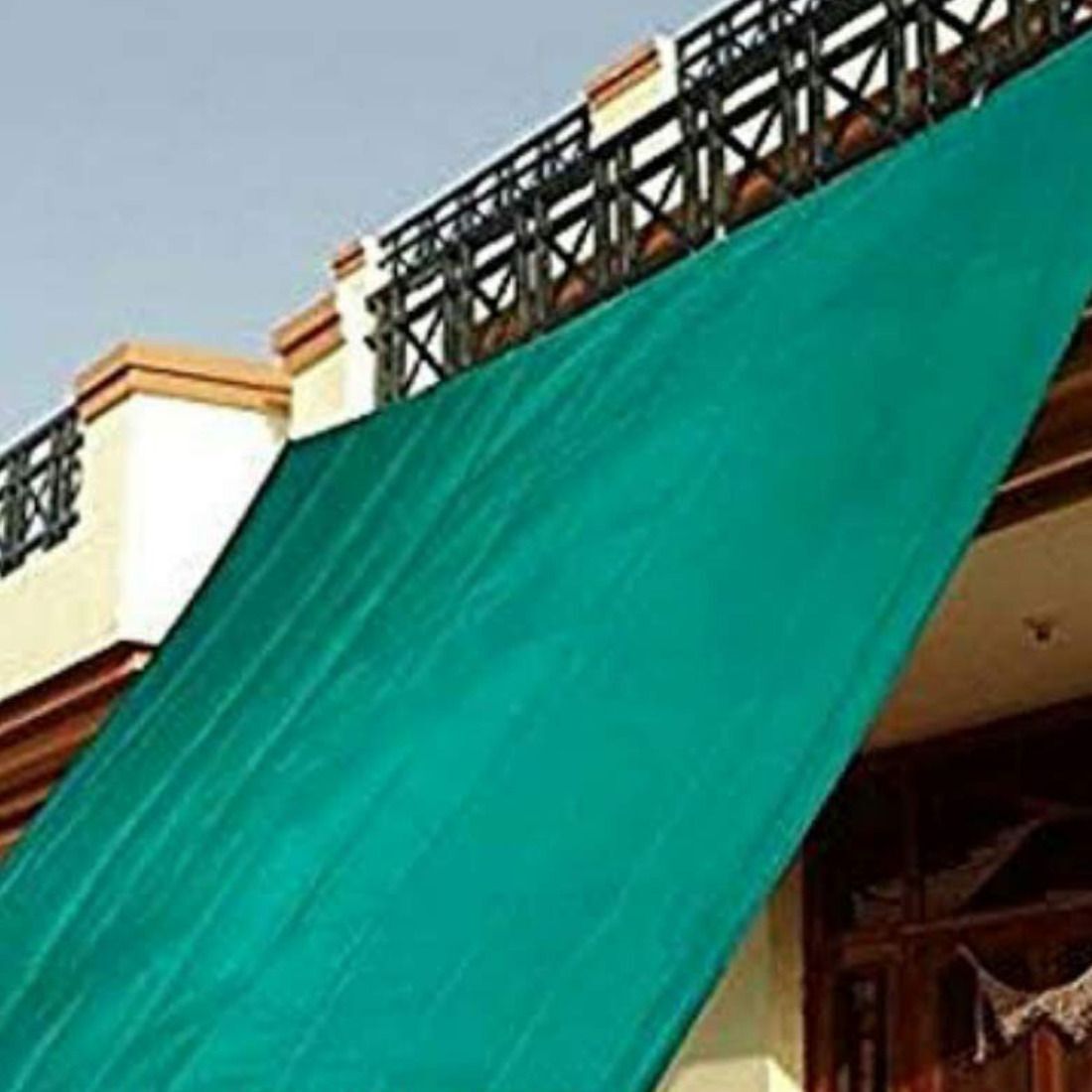 Multiple Sizes Green Net 90% Virgin UV Protection 1.5 M x 22 M (5 FT x 72 FT) Hiking Net-image-3