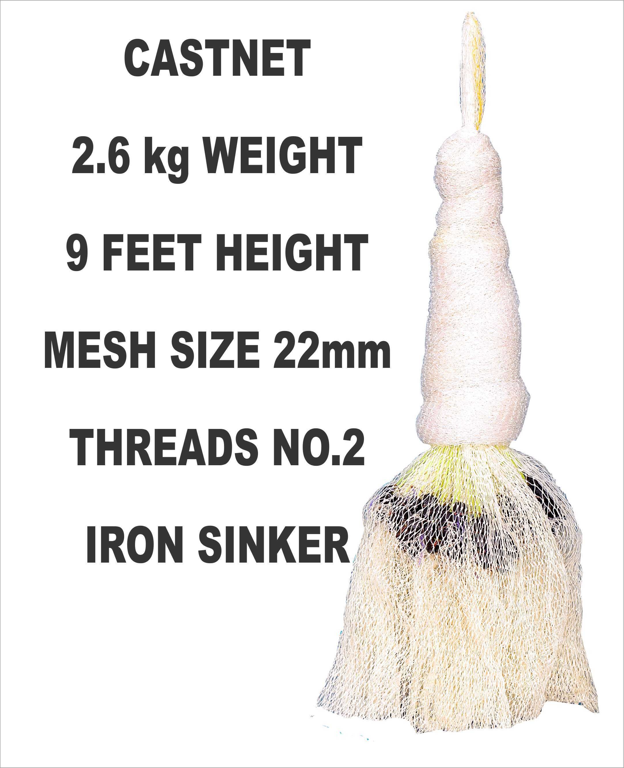22mm CASTNET 10FEET HEIGHT 3.5kg WEIGHT Water Polo Net