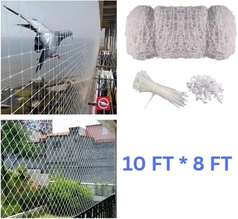 singhatiya carft ANTI BIRDS NET 10*8 OR SAFETY NET Badminton Net-picture-17