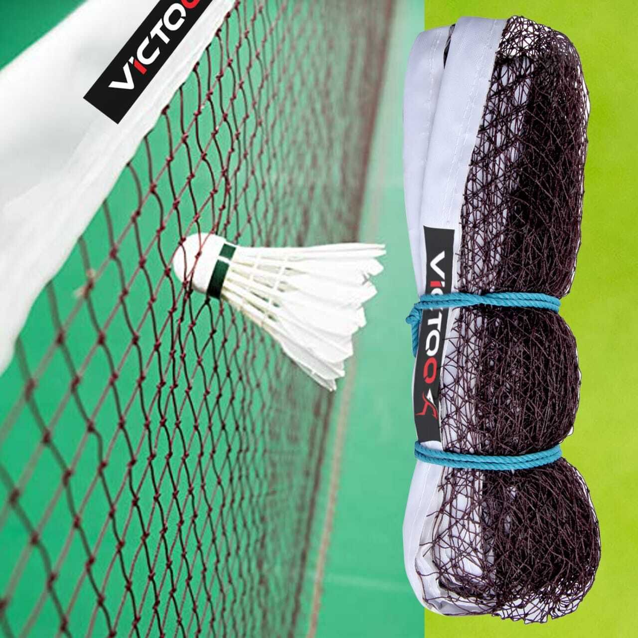 victoo sports Badminton Nylon Net Standard Size for Sports Training Badminton Net Badminton Net-picture-12