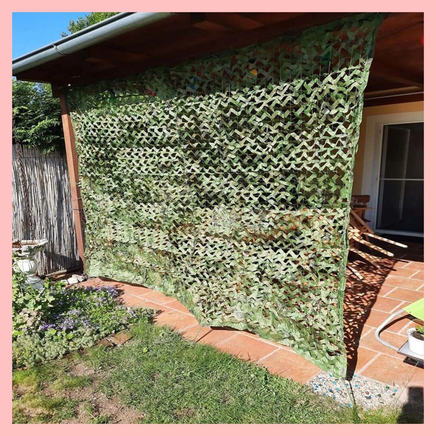 Outdoor Camouflage Shade Net | UV Protection Privacy Screen 10*10ft Camping Net-image-40