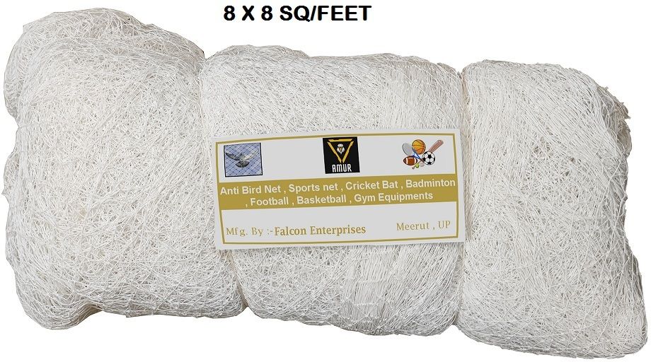 Anti Bird Net / Garden Net 8 Ft. x 8 Ft. ( 64 SQ.Ft.) HDPE Nylon Net For Balcony Hiking Net-image-22