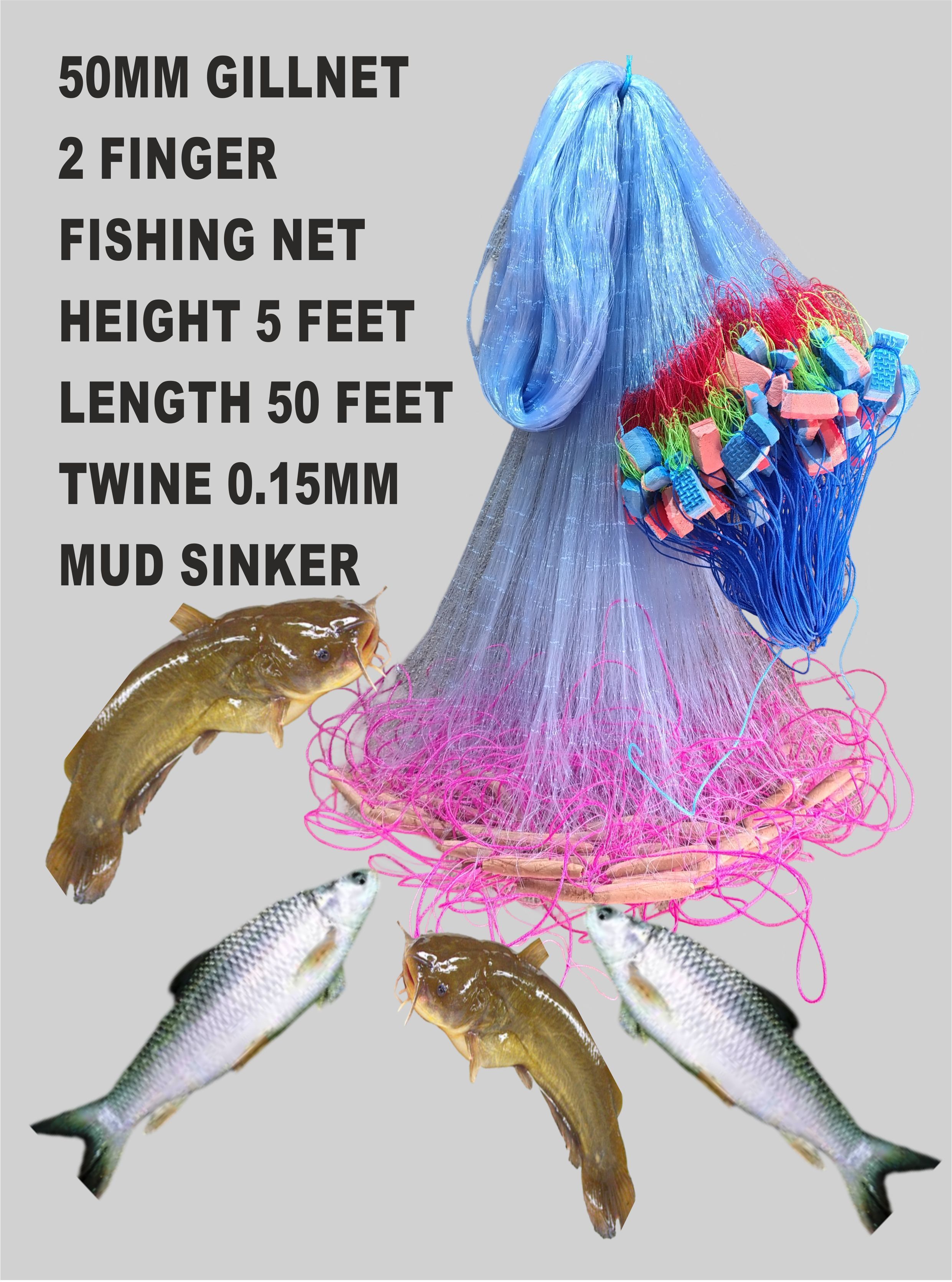 50mm kathi jaal Fishing Net-image-4